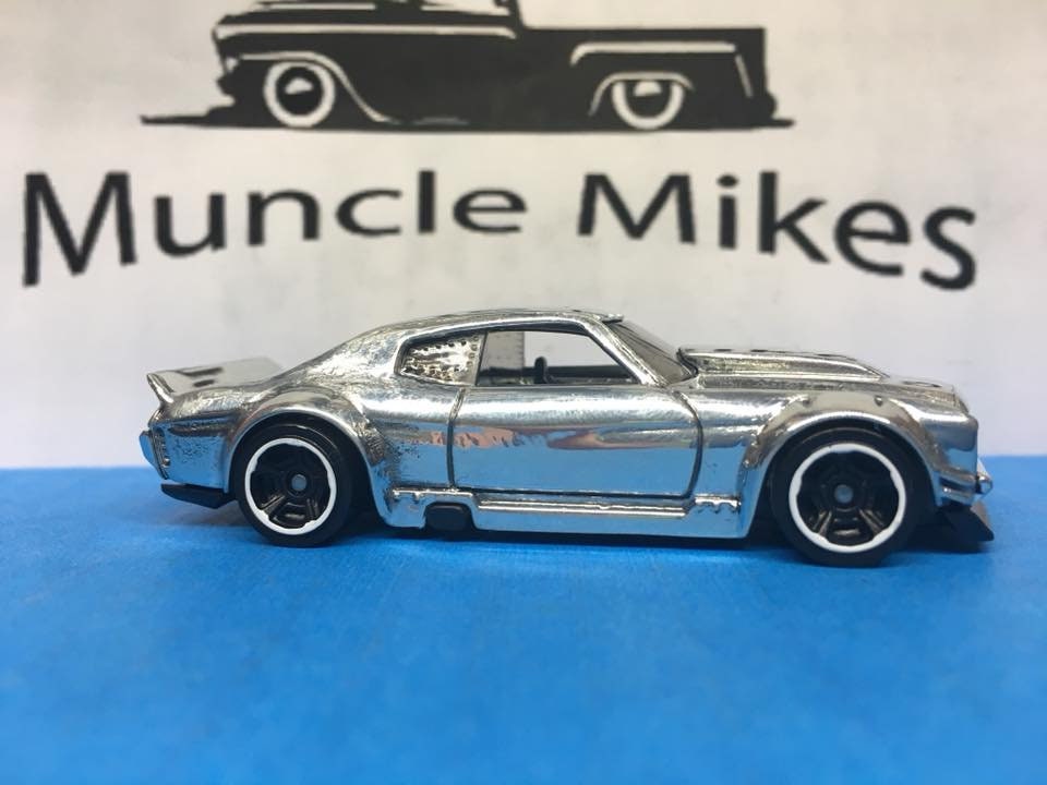 Custom Hot Wheels 70 Chevy Chevelle Polished