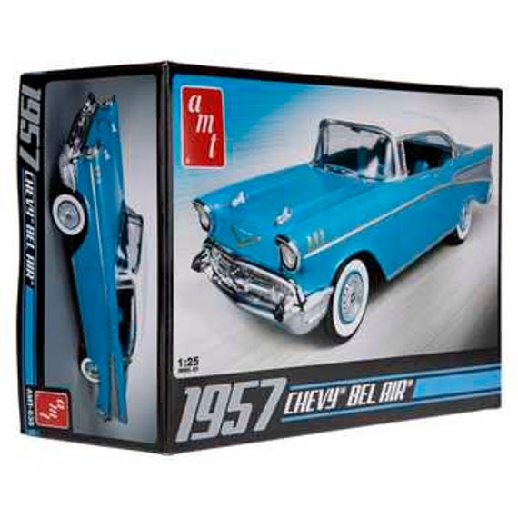 Plastic Model Kit 1957 Chevy Bel Air Model Kit Free Shipping