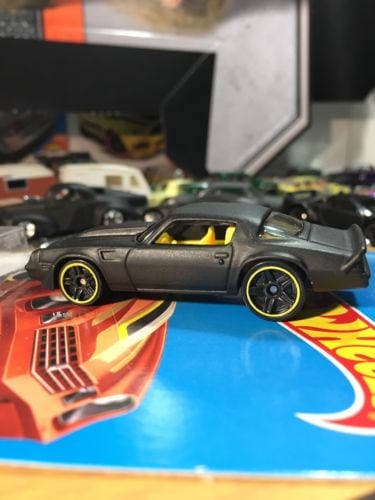 Custom Hot Wheels 81 Camaro Flat Black