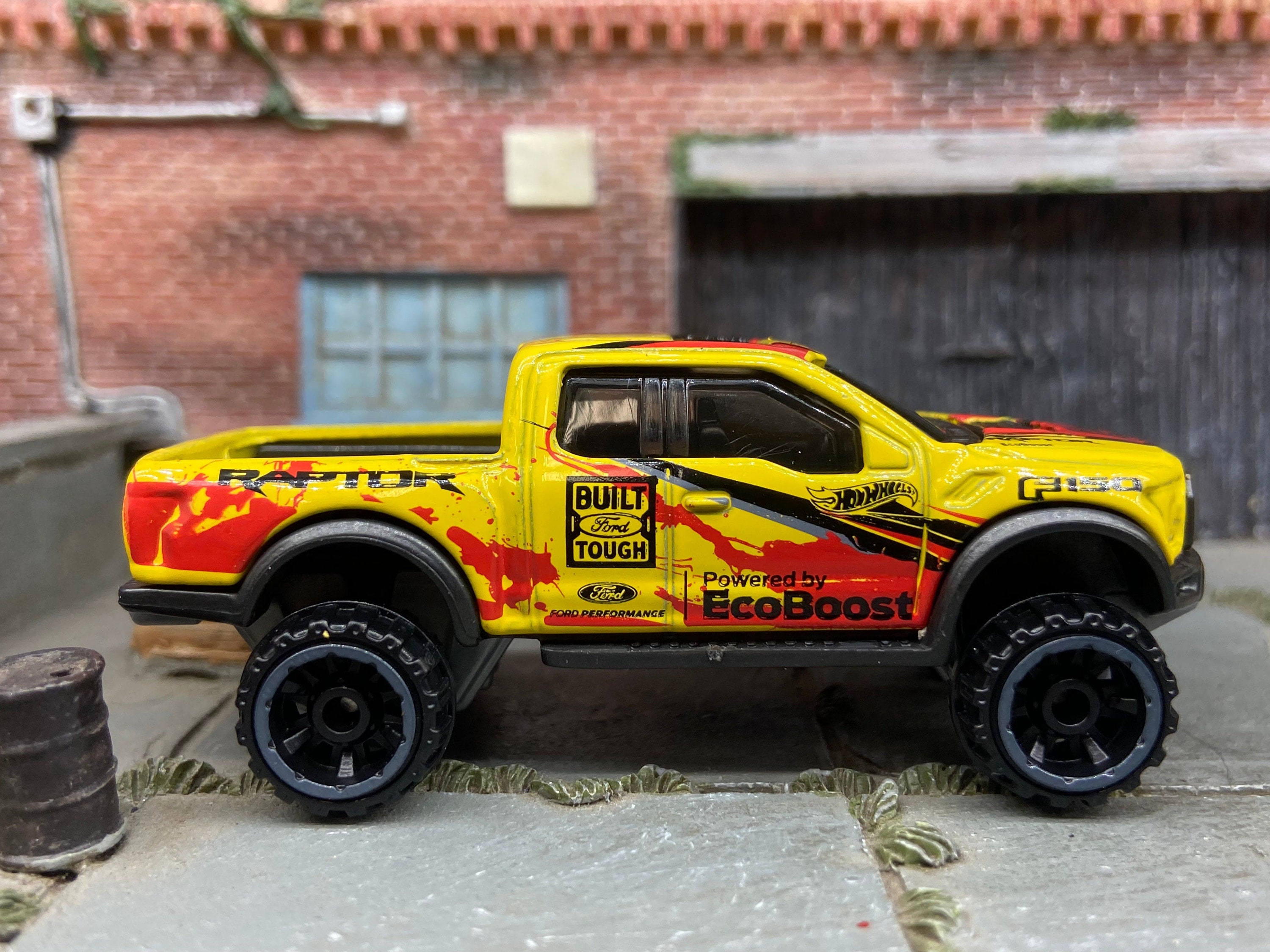 Loose Hot Wheels 2017 Ford F150 Raptor 4X4 Truck Yellow Eco Boost Livery Etsy UK