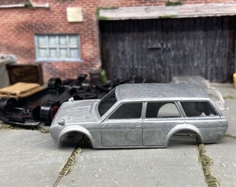 DIY Custom Hot Wheels Car Kit - Datsun 510 Wagon - Build Your Own Custom Hot Wheels