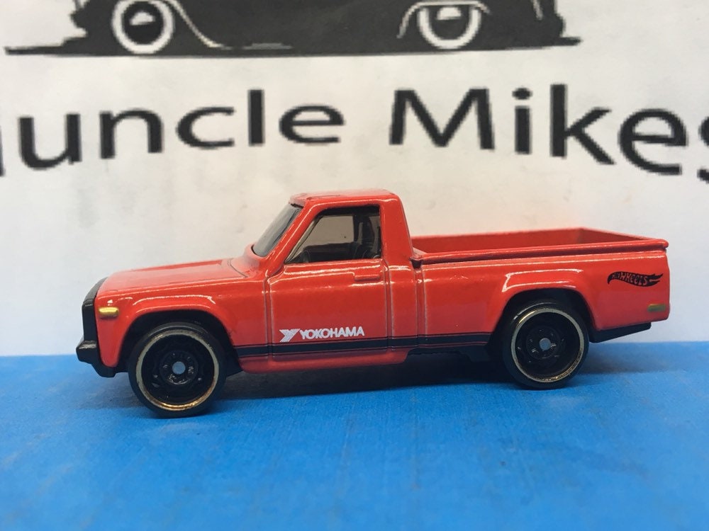 Collectible 2018 Hot Wheels Mazda REPU Pick Up Truck RED With Custom Clear Display Case