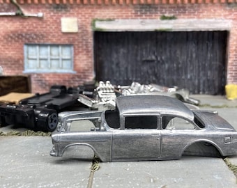 DIY Hot Wheels Car Kit - 1955 Chevy Gasser Drag Car - Build Your Own Custom Hot Wheels!