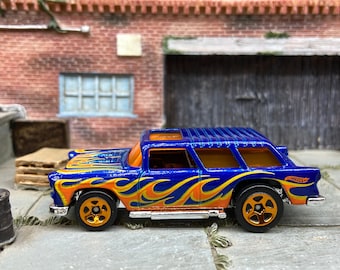 Redline Hot Wheels Alive 55 Super Chromes Chevy Nomad Wagon - Etsy