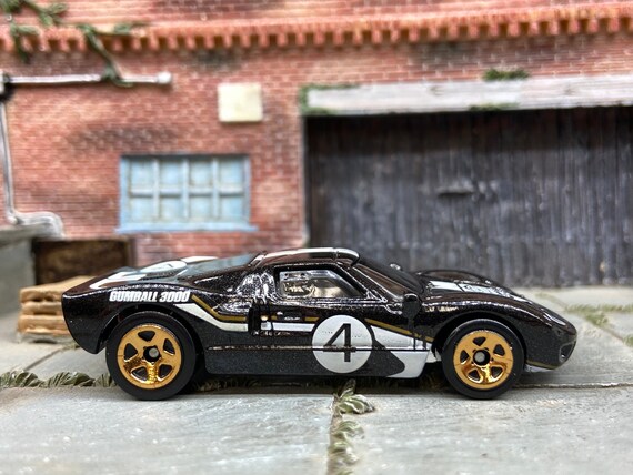 Loose Hot Wheels Ford GT40 Black Gumball 3000 Livery 