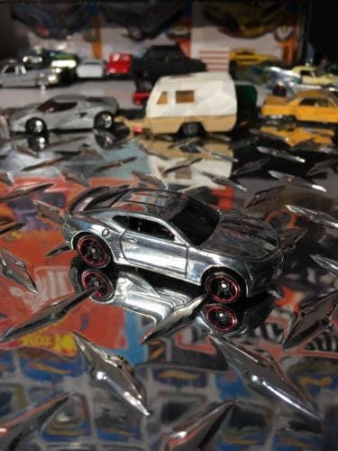 Custom Hot Wheels 16 Camaro Ss Polished