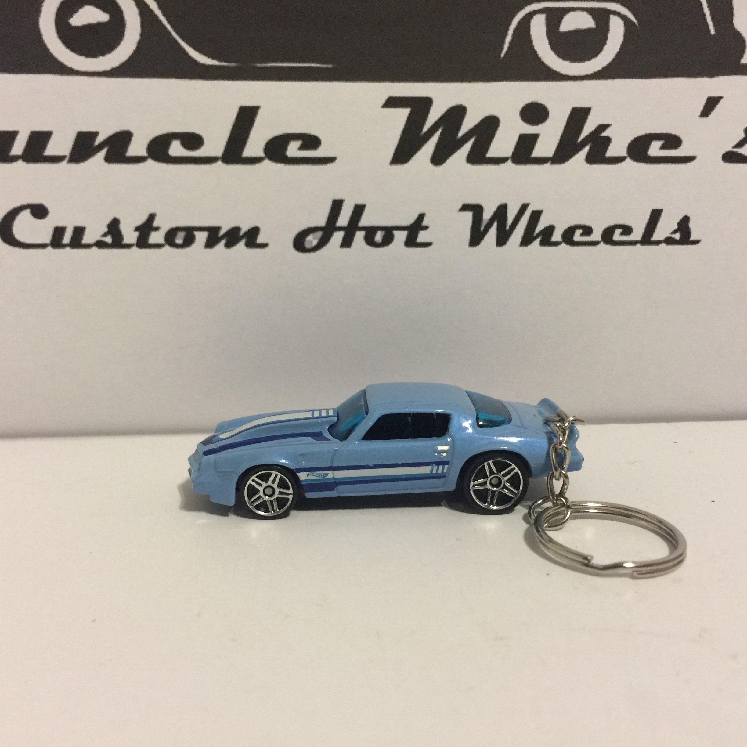Custom Hot Wheels '81 1981 Camaro Christmas Ornament, Keychain or Zipper Pull