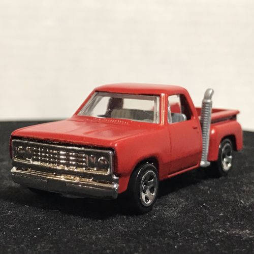 Custom Hot Wheels 1978 Dodge Li'l Red Express SATIN RED Free Shipping!