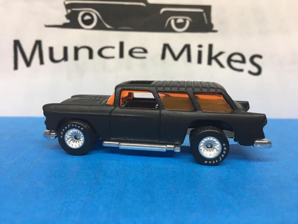 Custom Hot Wheels Chevy Nomad Goodyear Rubber Tires