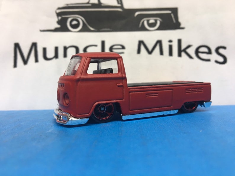 hot wheels vw t2 pickup custom