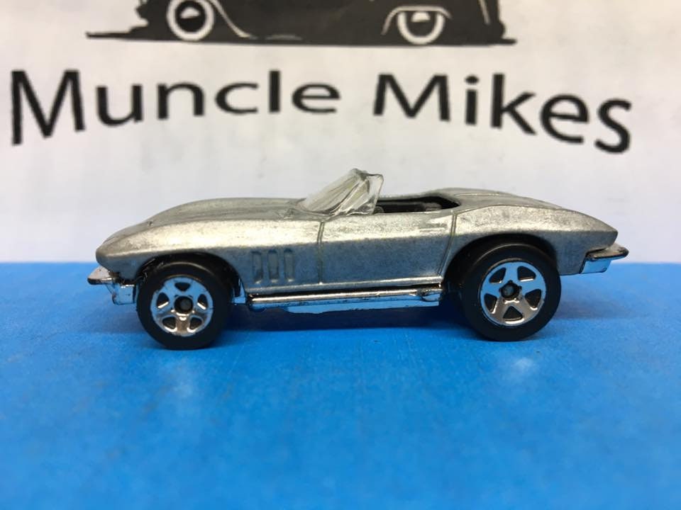 Custom Hot Wheels 65 Corvette Stingray Bare Metal