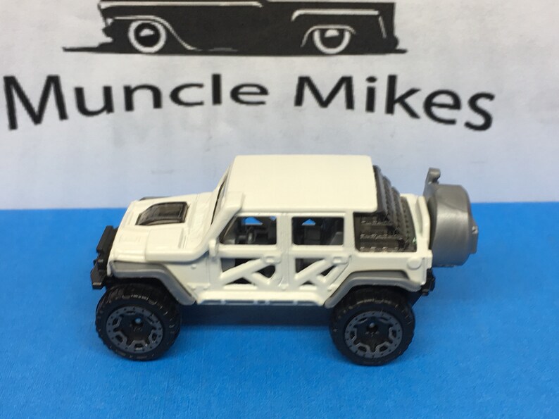 white jeep wrangler hot wheels