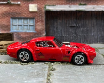 Loose Hot Wheels - 1970 Pontiac Firebird - Red
