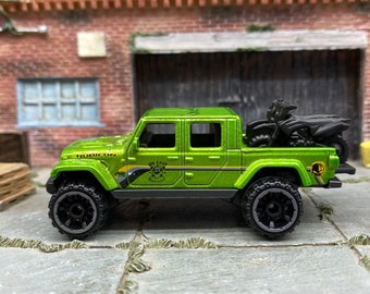 Matchbox 2020 Jeep Gladiator-green With Black Interior-short Card