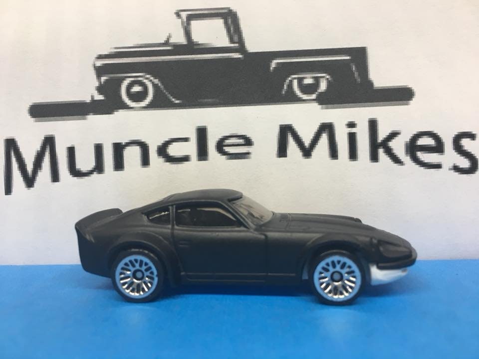 Custom Hot Wheels Nissan Fairlady Z Flat Black