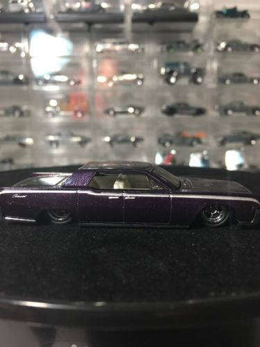 Custom Hot Wheels 64 Lincoln Continental 2007 Rubber Tires Real Rider Style