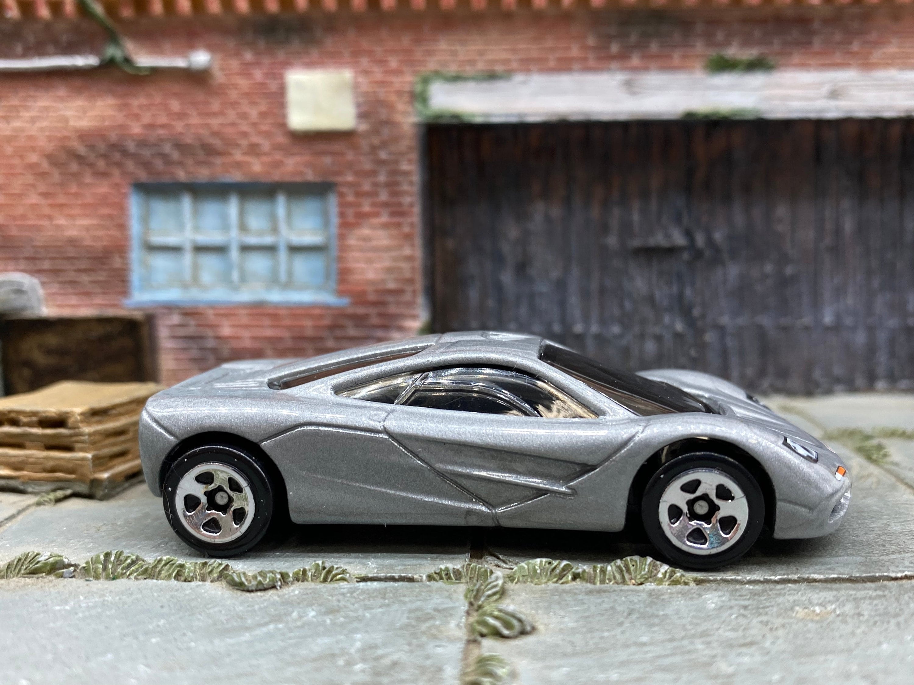 Loose Hot Wheels - Mclaren F1 - Silver - Etsy