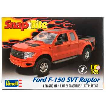 Collectible Plastic Model Kit: Ford F-150 SVT Raptor Snap-Tite Model Car Kit Free Shipping!
