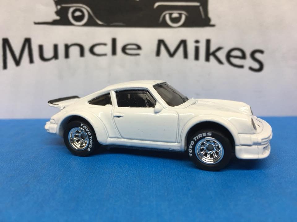 Custom Hot Wheels Porsche 934 Turbo RSR Real Rider Style Rubber Tires