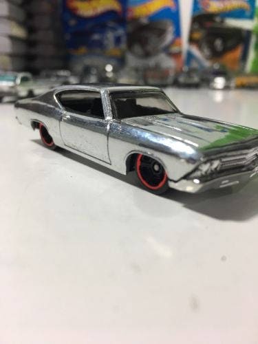 Custom Hot Wheels 69 Chevelle Ss Polished Free Shipping!