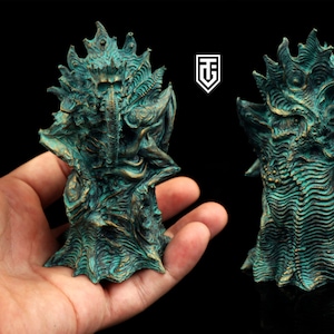 Cultist of Innsmouth . H.P.Lovecraft handmade collectible figures