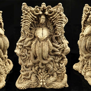 Cthulhu Myth Altar.H.P.lovecraft .Bone Painted Ver.