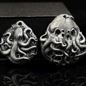 Lovecraft Call of Cthulhu Amulets set of 2.Handmade necklace