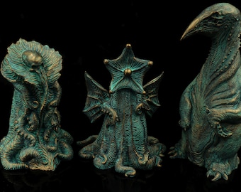 At the Mountains of Madness Figures:  Set of 3