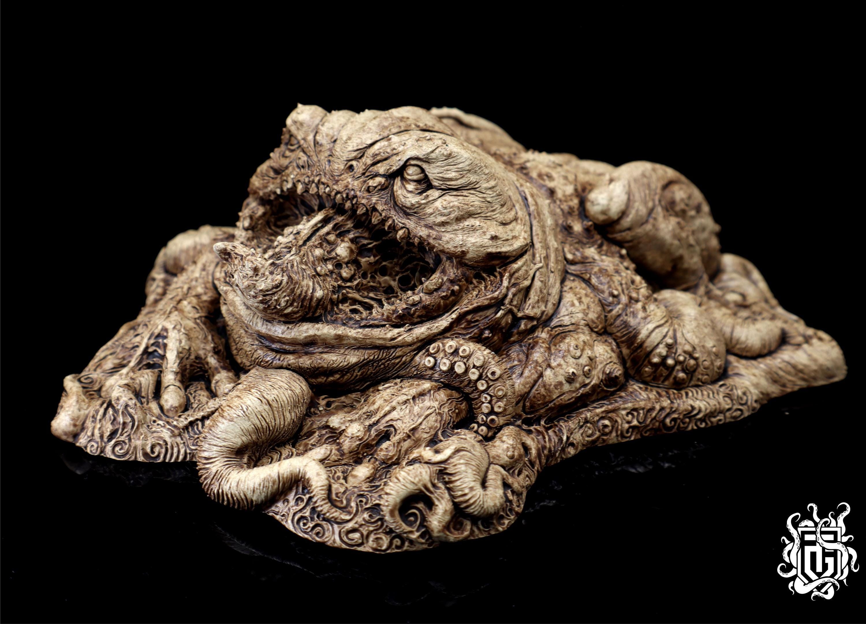 Tsathoggua Idol . H.p.lovecraft Handmade Collectible Figures