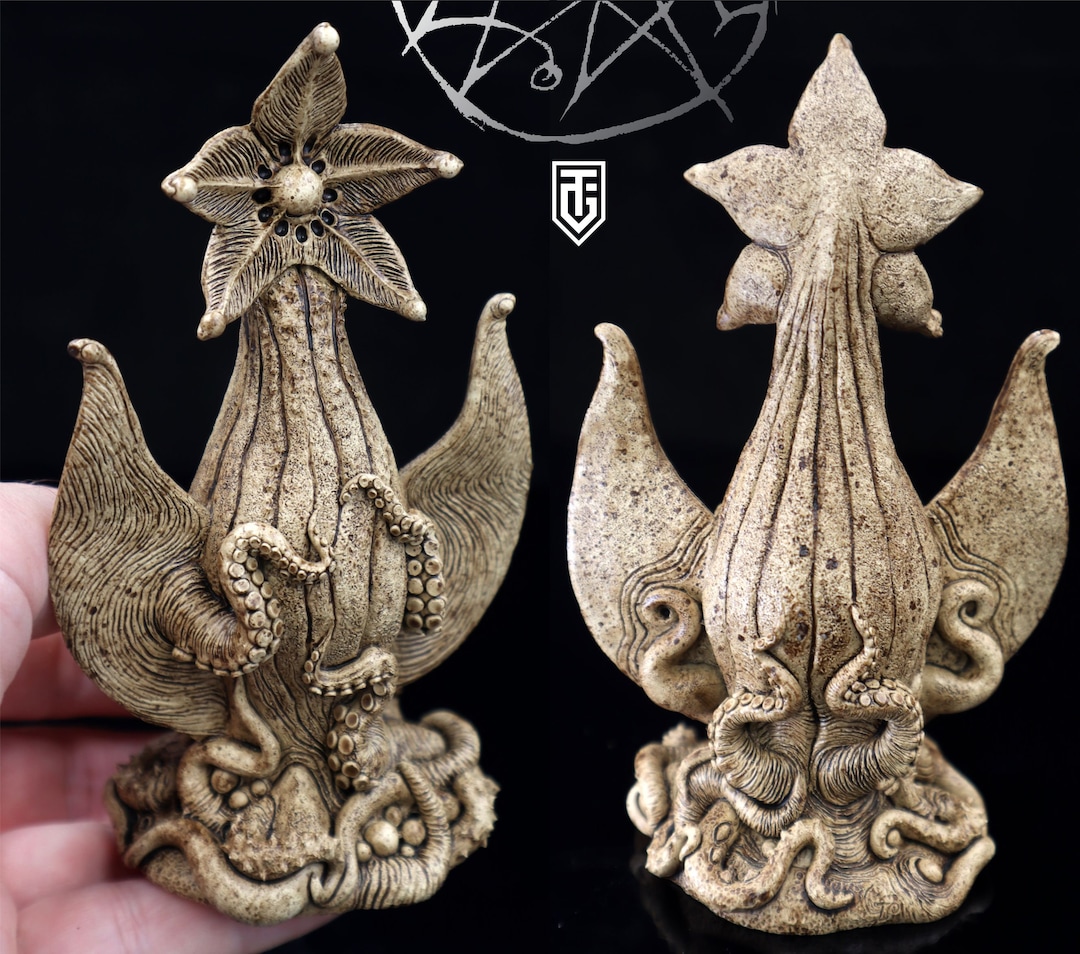 Elder Thing the Old Ones Idol . H.p.lovecraft Handmade Collectible