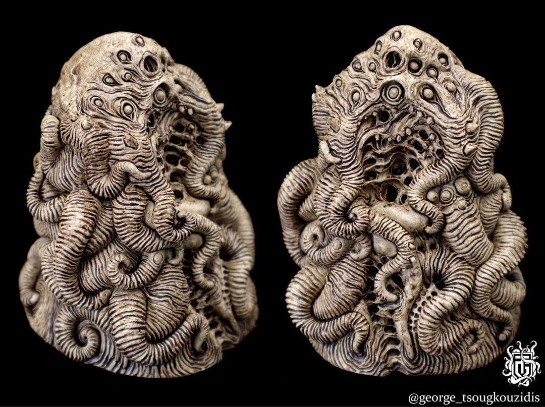 Shoggoth Mythos Idol .h.p.lovecraft Mythos . Handmade Collectible Figures -  Etsy
