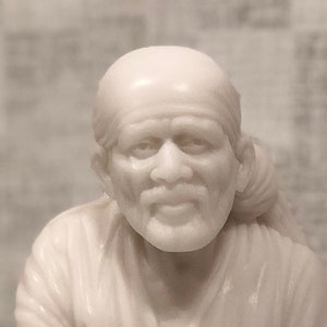 Statue of Sai Baba Shirdi Replica Idol H - 9.5&quot; , W - 5.5&quot; , D- 5.5&quot;