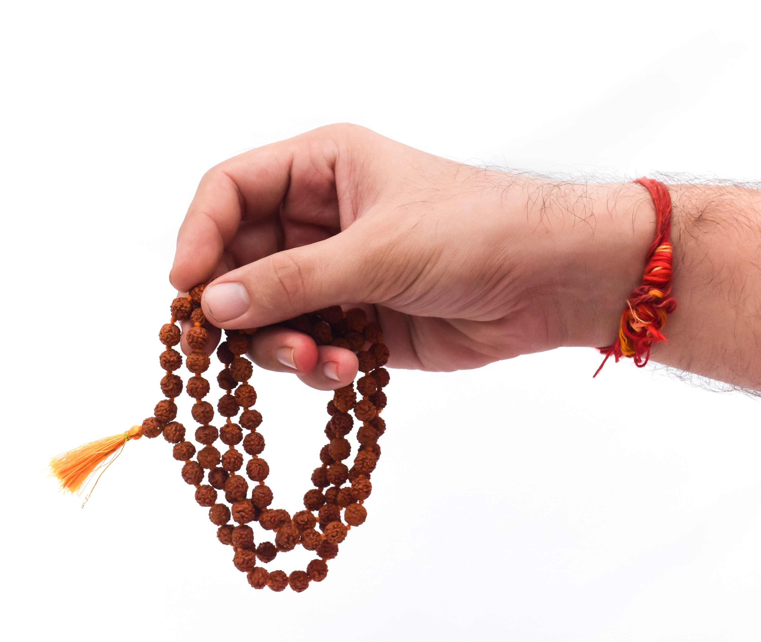 108 Beads Tulsi Japa Mala and Rudraksha 