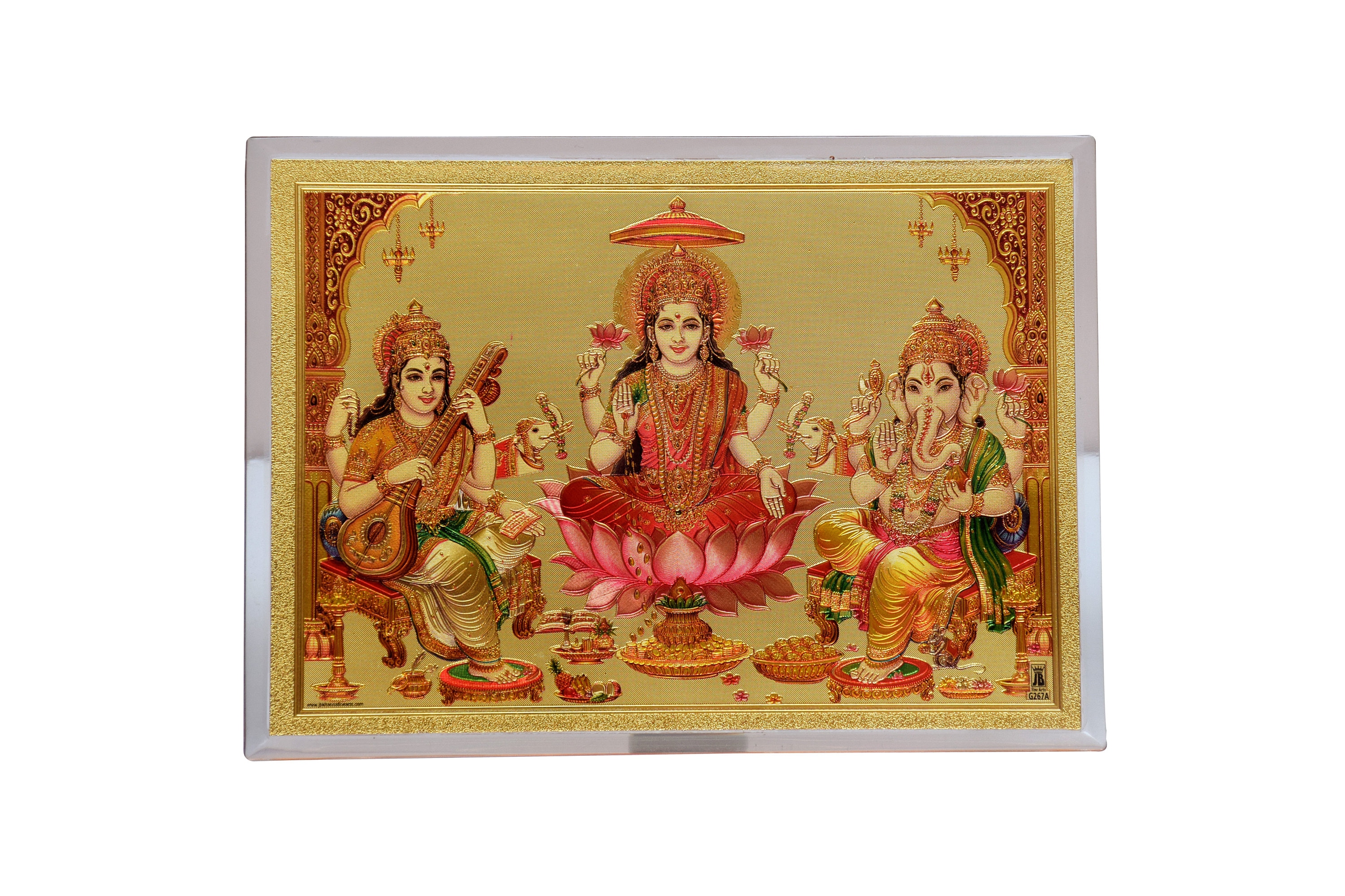 Lakshmi Ganesh Saraswati Acrylic Picture Frame With Stand - Etsy Lakshmi Ganesh Saraswati Acrylic Picture Frame With Stand - Etsy
