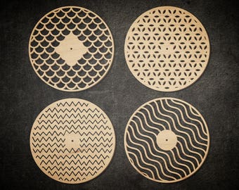 Download Cut Out Wall Clock Template for Laser Cutting MDF Acrylic ...