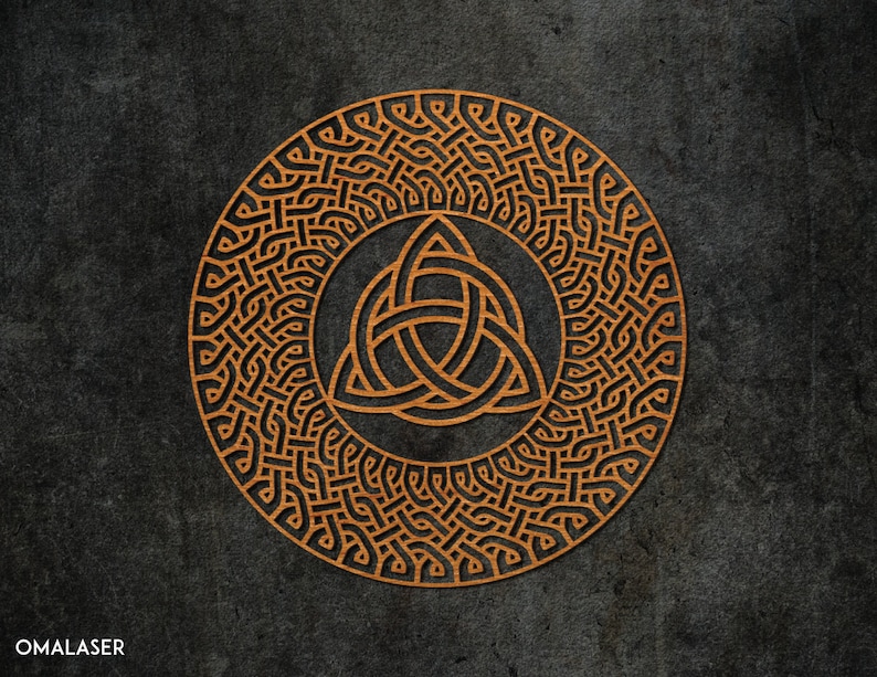 Download Celtic Mandala Vector File Patrón de corte para corte ...