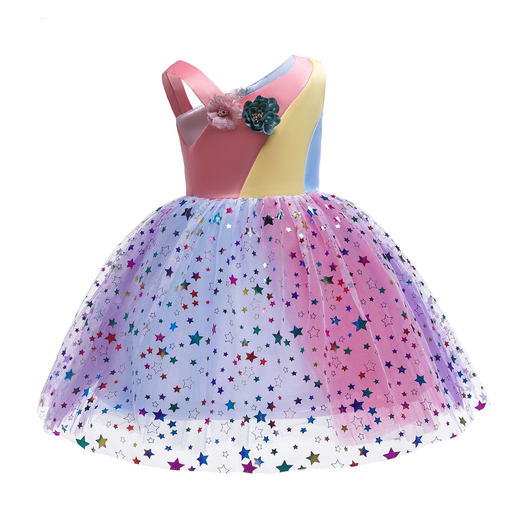 Pastel princess Party/flowergirl Dress - Etsy UK