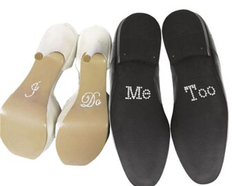 Wedding Shoe Decals (I do Me too)