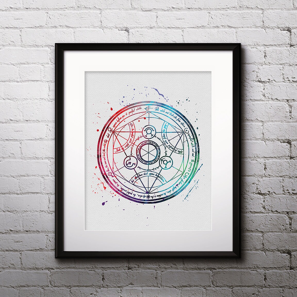 fullmetal alchemist reverse transmutation circle