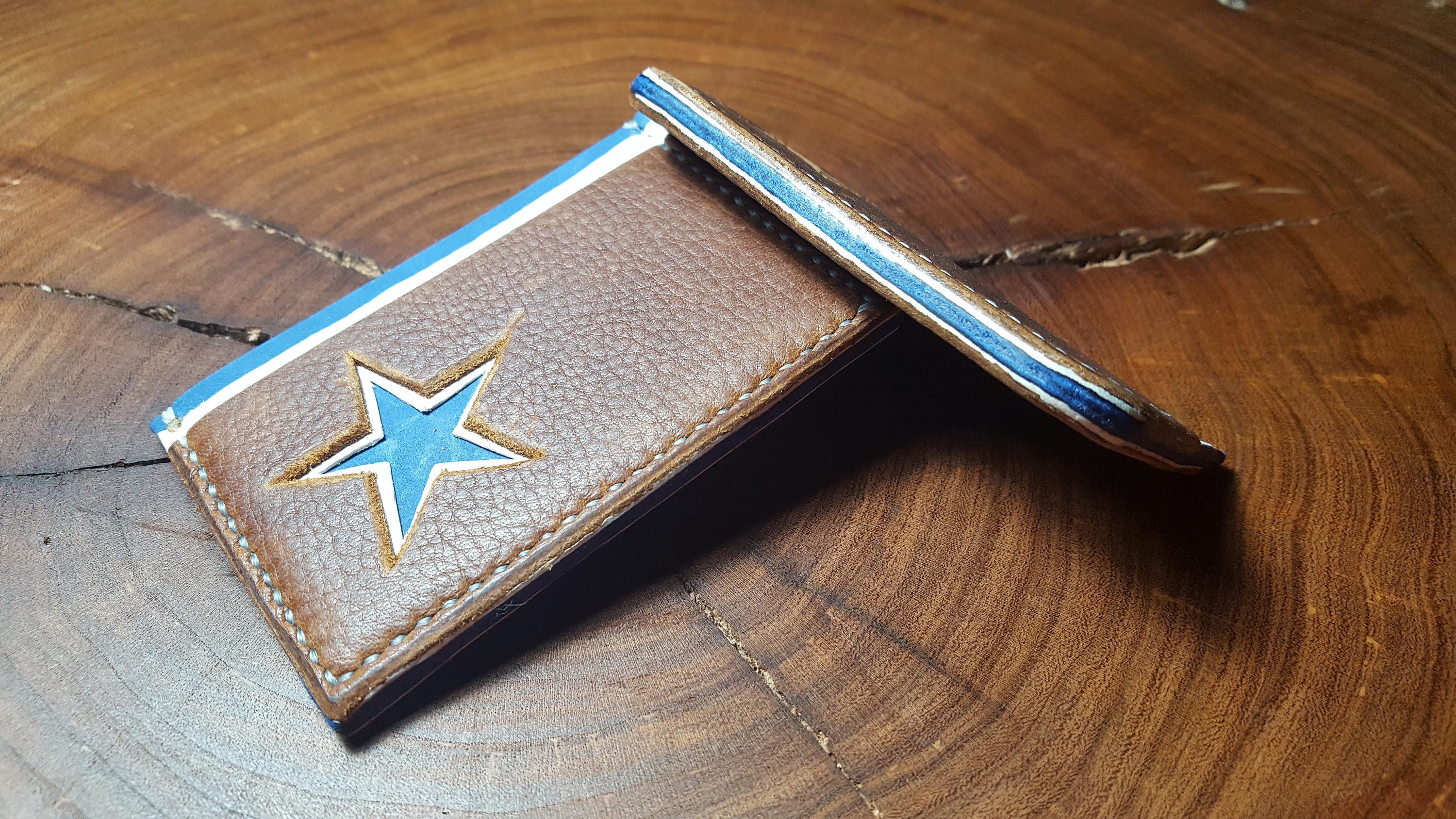 The Cowboys Slim Wallet Etsy