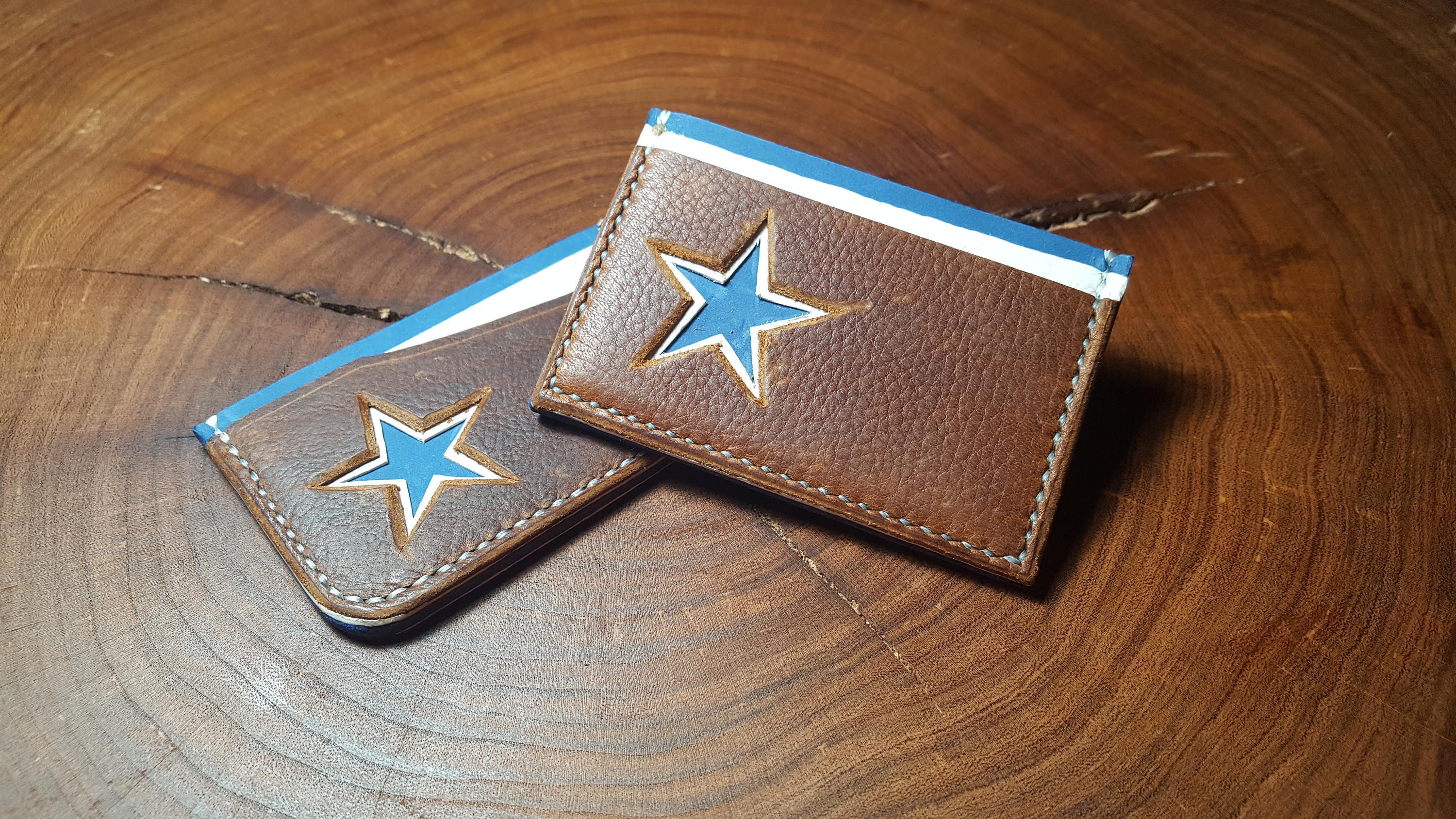 The Cowboys Slim Wallet Etsy