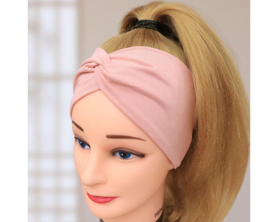 Fascia Per Capelli Con Turbante Rosso Scarlatto, Fascia Per Capelli Yoga, Fascia Per Capelli Boho, Fascia Per Capelli Rossa Per Donna, Fascia Extra Larga, Accessori Per Dreadlock - Italia - Foto 7