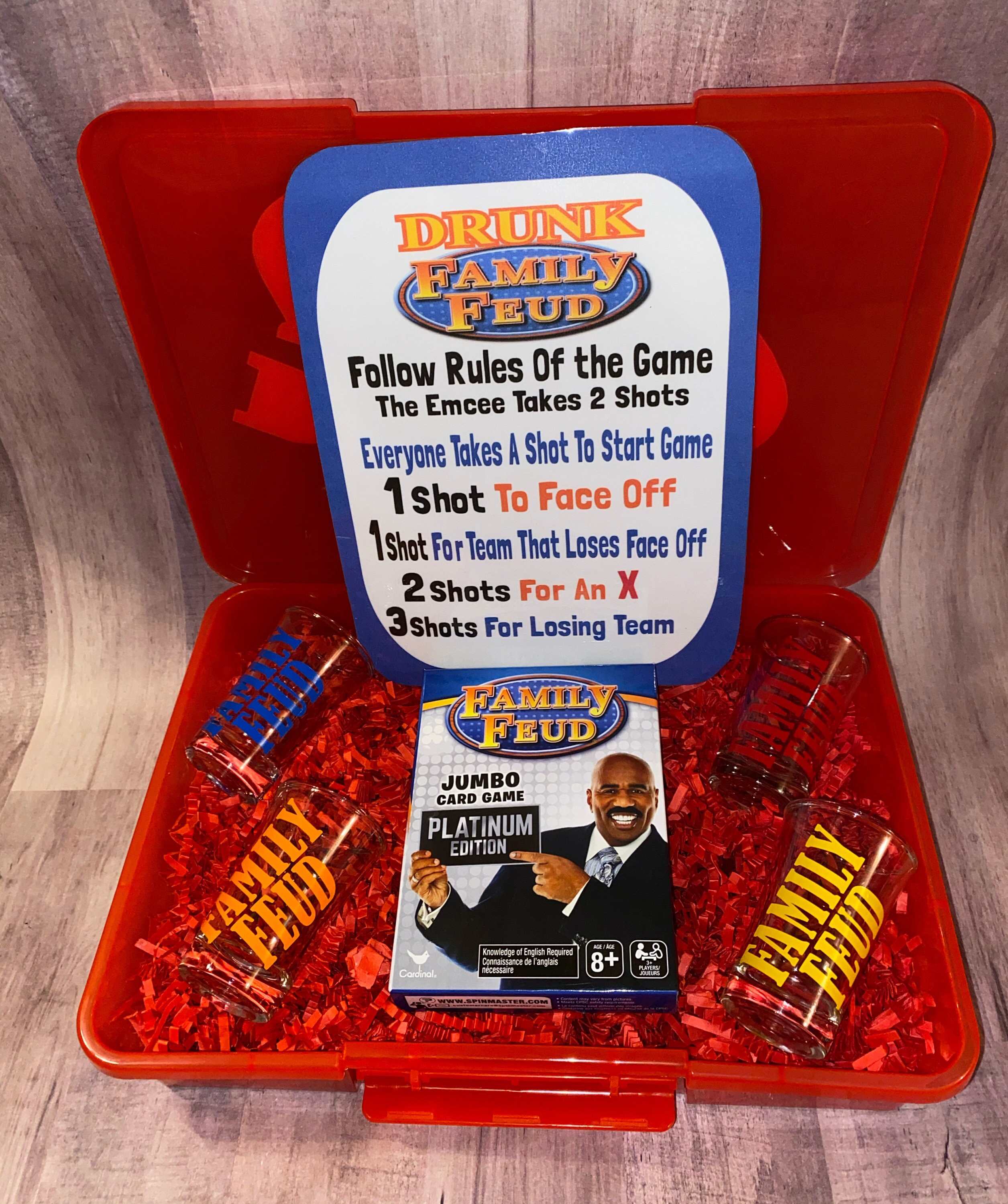 Drunk Family Feud Drunk Games Family Feud Shot Glass - Etsy