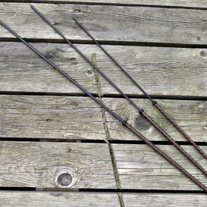 3er Set braune Glasfasercanes