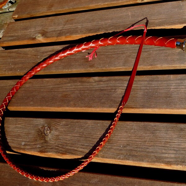 38" singletail whip