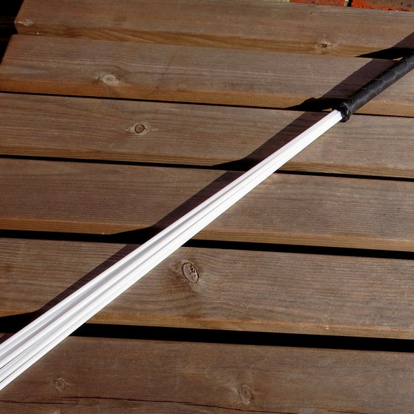 60cm acetal birch leather braided handle