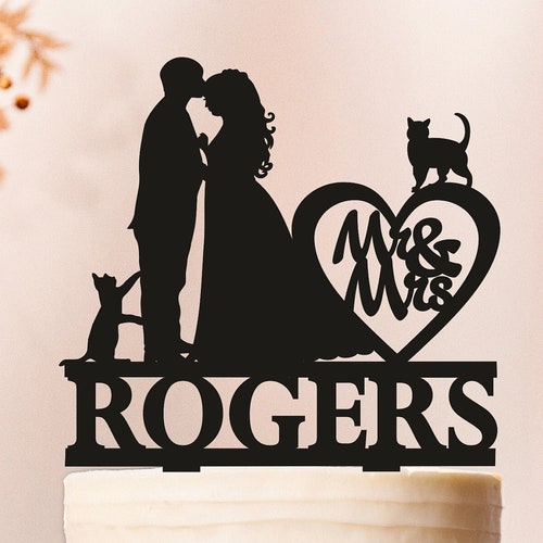 Paper & Party Supplies fat bride oversize bride cake topper Unique Wedding Cake topper plus size