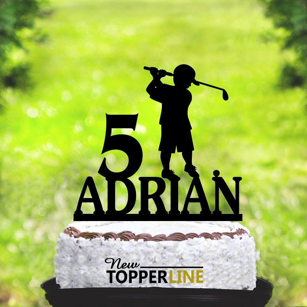 Little Boys Birthday Cake Topper Golf Boy Cake Topper Theme Party Decor Golf Name Cake Topper Little Boys Birthday Cake Topper Golf Boy Cake Topper Theme Party Decor Golf Name Cake Topper