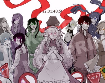 Kagerou Project - A3 Art print