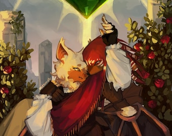 Knuxouge A4 Print